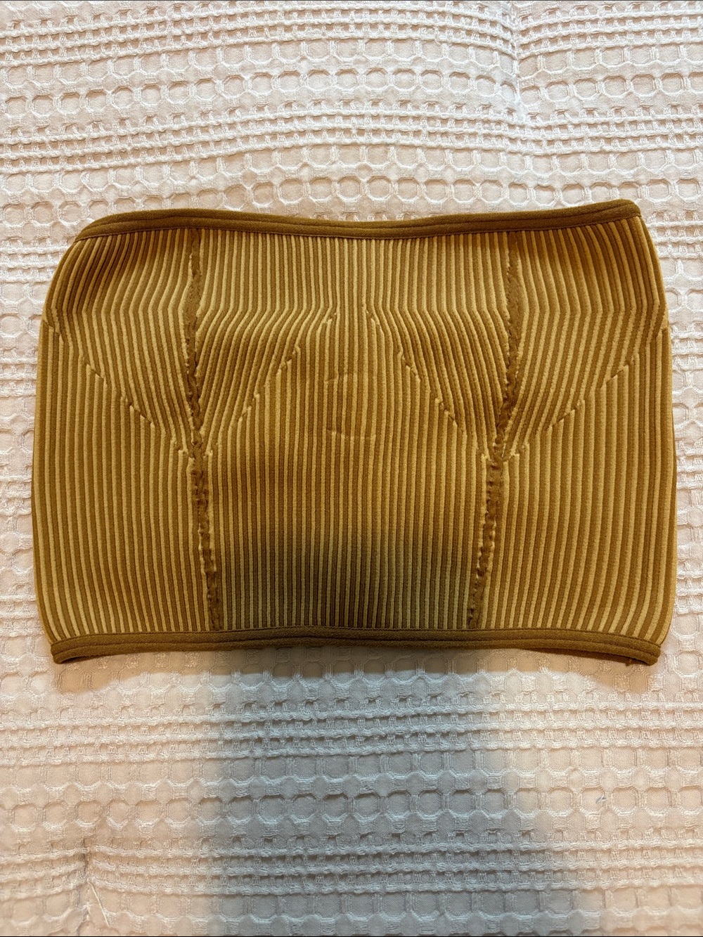Urban Outfitters Out From Under Ribbed Tube Top Yellow/Gold XS/S